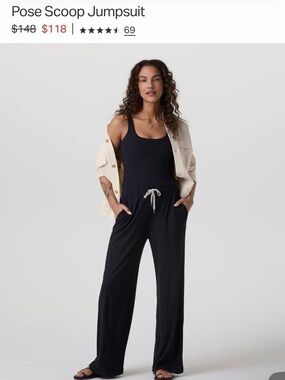 Vuori Pose Scoop Jumpsuit